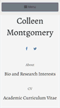 Mobile Screenshot of colleenmontgomery.com